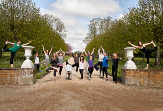 driveway with yogi's oxford yoga retreat