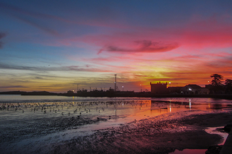 Sunset Essaouira Morocco