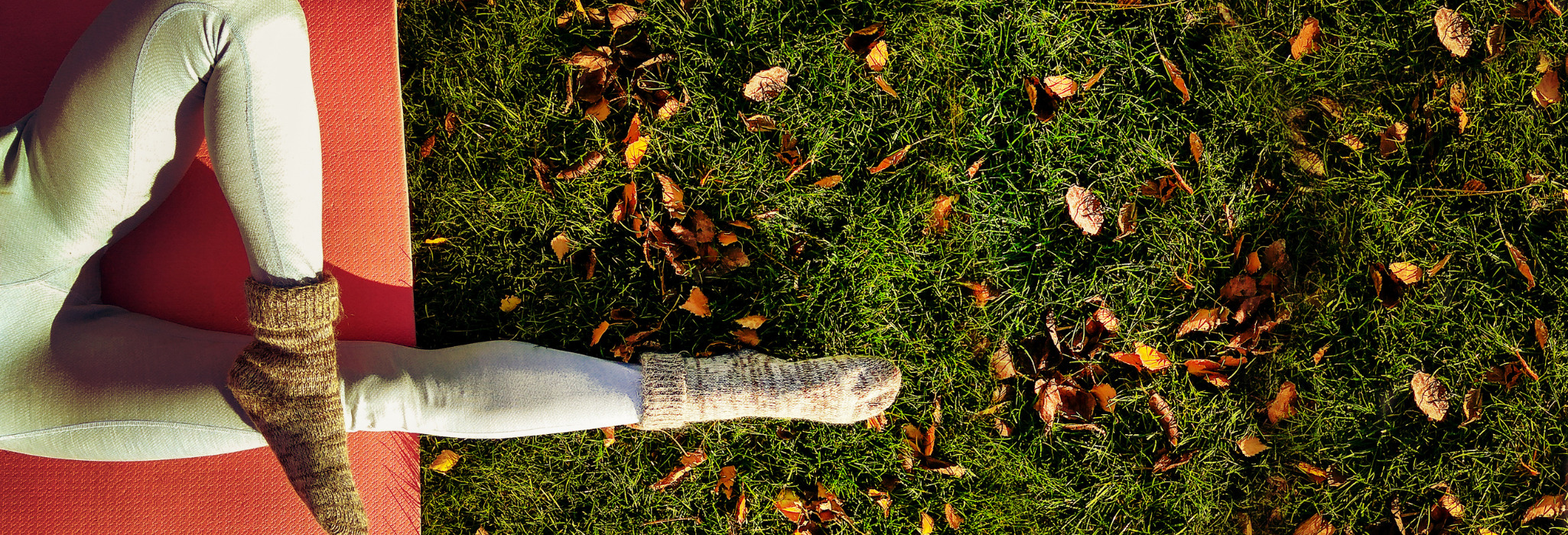 autumn yoga