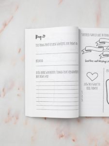 Gratitude journal